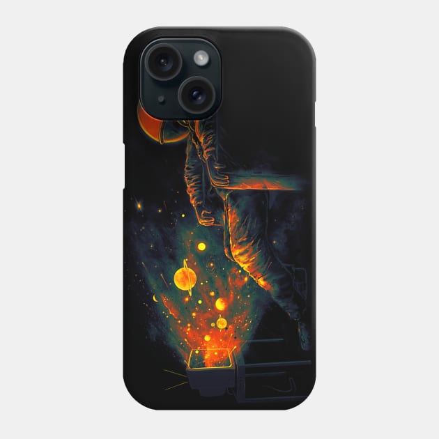 Cosmic Channel Phone Case by nicebleed