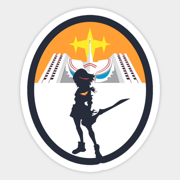 Don T Lose Your Way 1 Kill La Kill Sticker Teepublic