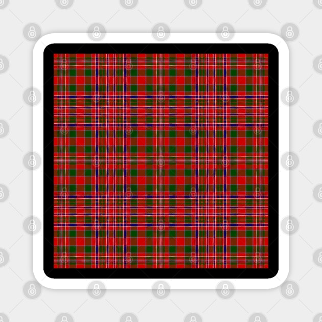 MacAlister Modern Plaid Tartan Scottish Magnet by ScottishShop