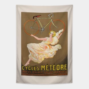 Cycles Météore Vintage Poster 1926 Tapestry