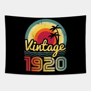 Vintage 1920 Made in 1920 103th birthday 103 years old Gift Tapestry