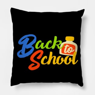 Preppy school supplies Pillow