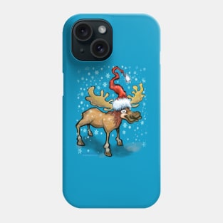 Merry Christmoose Phone Case