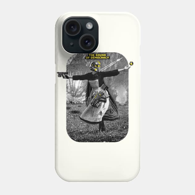 The Sound of Democracy - golden vigilance Phone Case by HtCRU