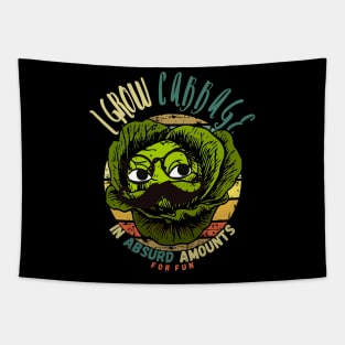 I Grow Cabbage In Absurd Amounts For Fun Tapestry