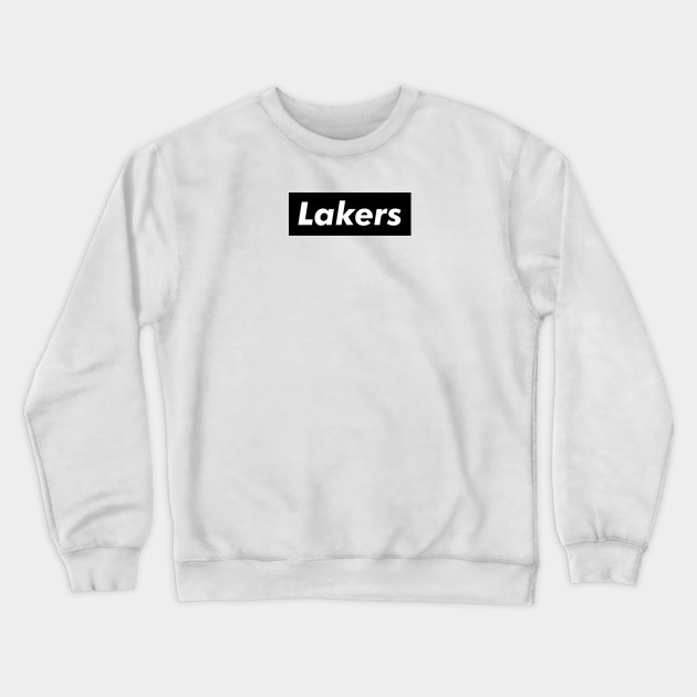 lakers crewneck sweater