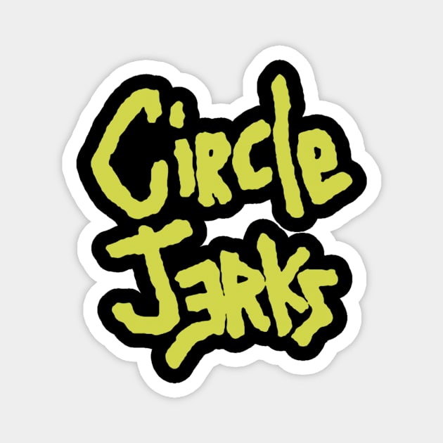 Circle Jerks Magnet by Skull rock