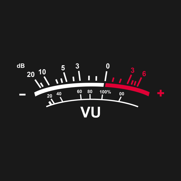 VU Meter Sound Engineer Retro by mintipap