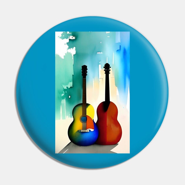 Two acoustic guitars Pin by Gaspar Avila