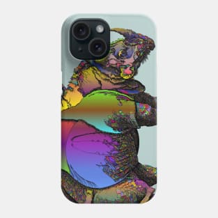 Rinoceronte surrealista Phone Case