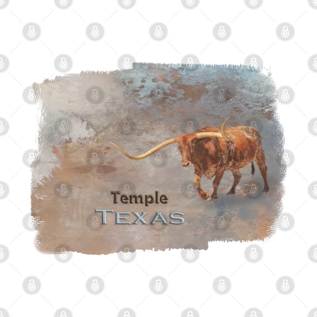 Longhorn Bull Temple by Elisabeth Lucas