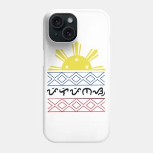 Philippine Sun / Baybayin word Pilipinas Phone Case