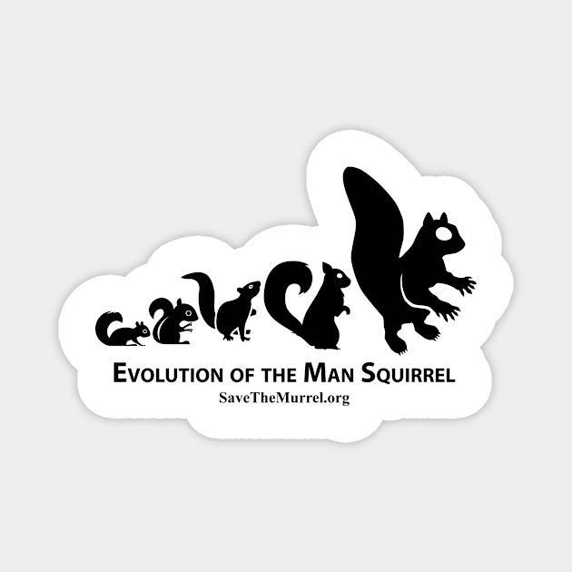 Evolution of the Man Squirrel Magnet by SaveTheMurrel