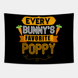 MENS EVERY BUNNYS FAVORITE POPPY SHIRT CUTE EASTER GIFT Tapestry