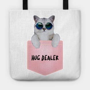 Cool Cat with Glasses Tote