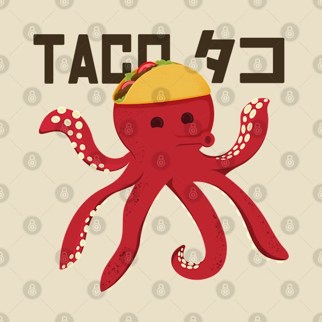 Taco tako octopus by Marzuqi che rose