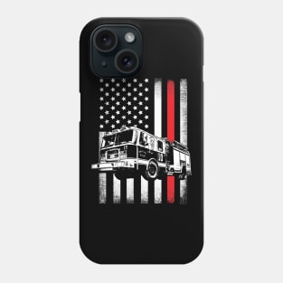 Fireman American Flag Phone Case