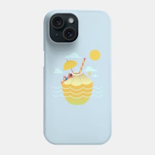 SUMMER ON THE COCONUT ISLAND Phone Case