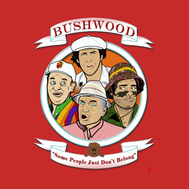 Caddyshack - Bushwood by MonkeyBubble