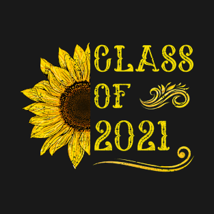 Class of 2021 Sunflower T-Shirt