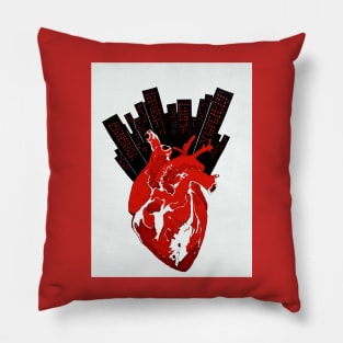 City Heart Pillow