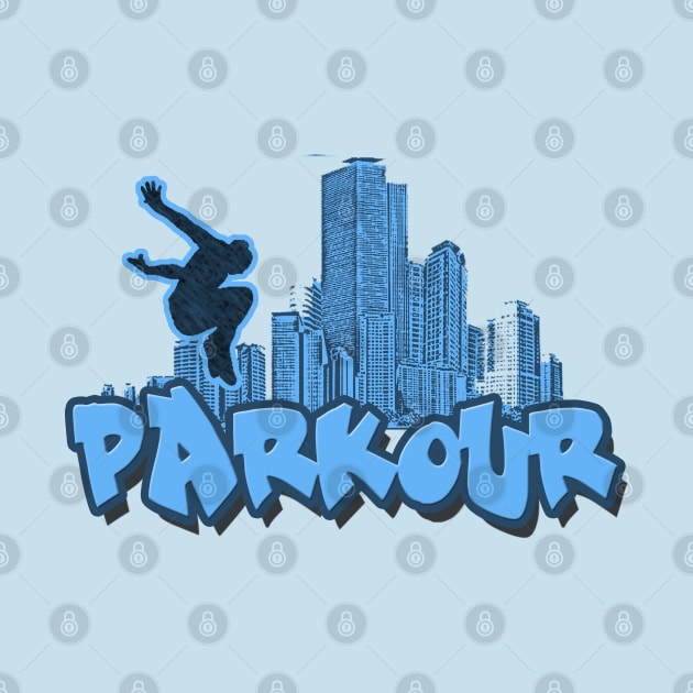 Parkour In the City - Parkour by tatzkirosales-shirt-store