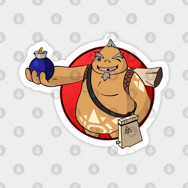 Vault Goron Magnet by Tosky