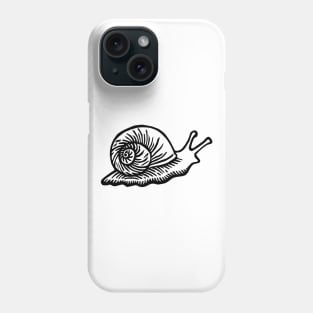Perwinkle Snail Print Phone Case