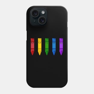 Expressive Crayons Phone Case