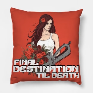 Final Destination  til death do us part Pillow