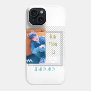 yoongi lil meow meow Phone Case