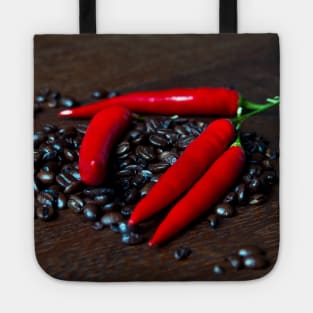 Hot Chili and Coffee Beans Tote