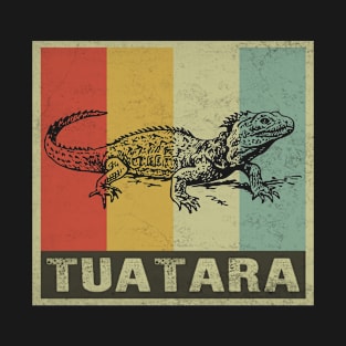 Animal Lovers Tuatara Retro Vintage T-Shirt