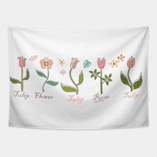 Flowers Tapestry