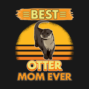 Sea Otter Best Otter Mom Ever T-Shirt