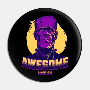 Awsome Frankenstein Pin