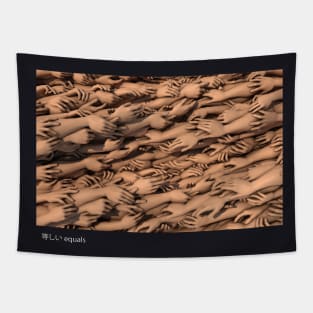 Hands Mountain Tapestry
