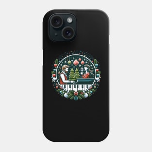 Musician in Christmas Phone Case