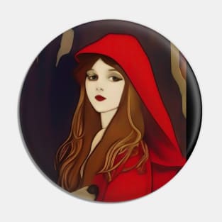 Little Red Riding Hood - Big Bad Wolf Pin