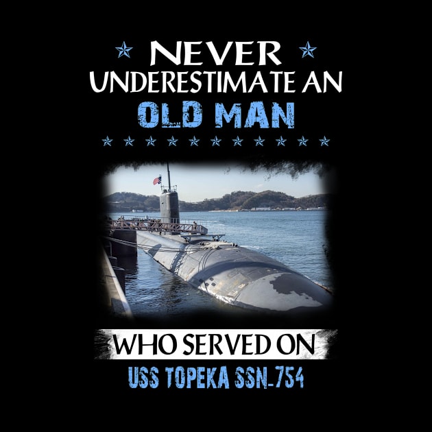 USS Topeka SSN-754 Veterans Day Christmas Gift by gussiemc