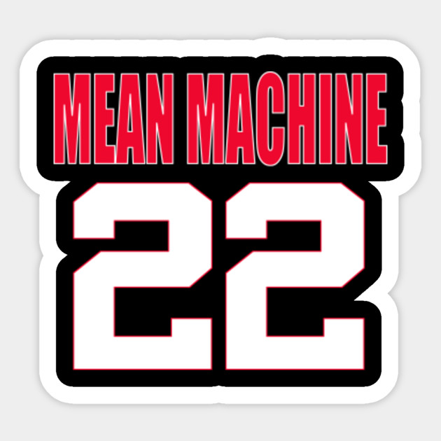Mean Machine 22 The Longest Yard Mean Machine Sticker Teepublic