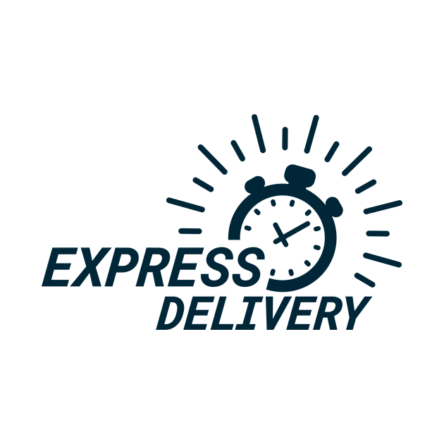 Express Delivery Desing by Teefusion Collective