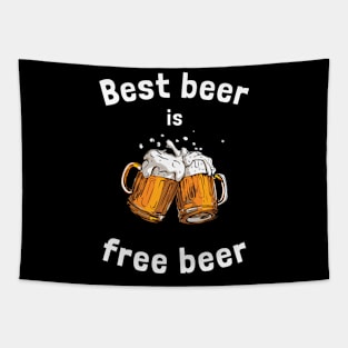 Best beer is free beer Tapestry