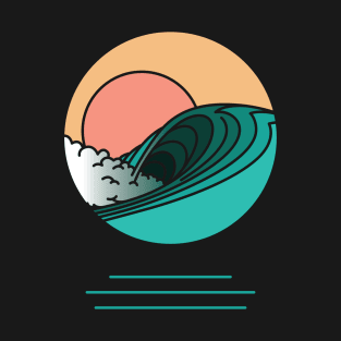 Sun Set Wave T-Shirt