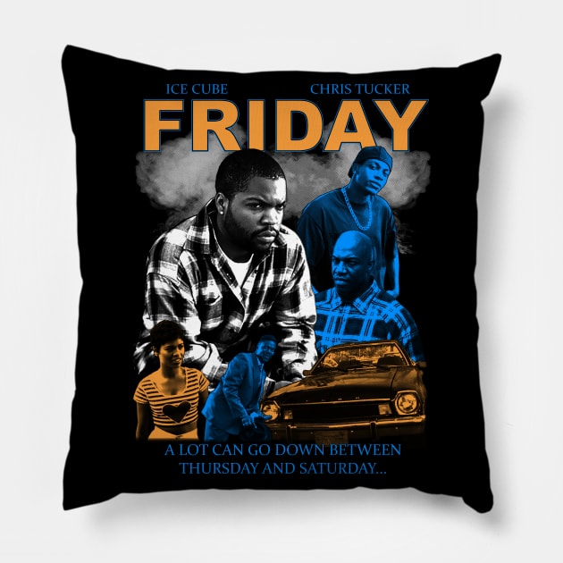 Friday - The Movie Pillow by WithinSanityClothing