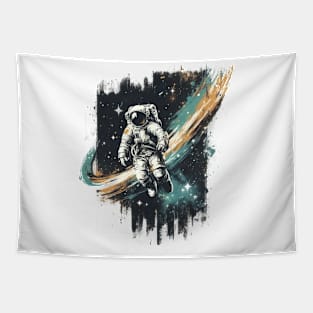 Astronaut explorer Tapestry