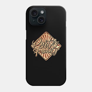 The Carter Family vintage design on top Phone Case