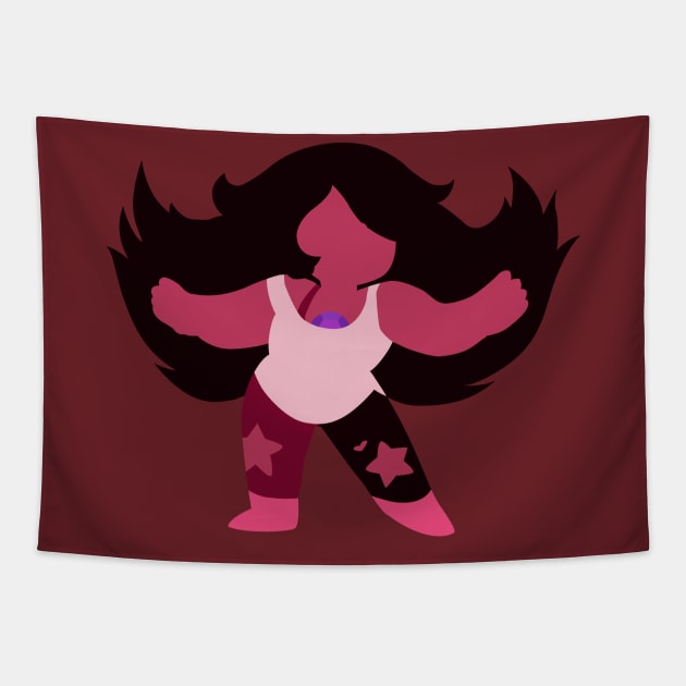 Amethyst - Garnet Palette Tapestry by smirkingdesigns