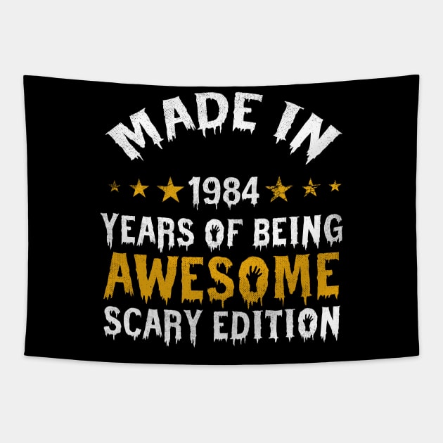 made in 1984 years of being limited edition Tapestry by yalp.play