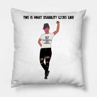 This Is What Disability Looks Like Invisible Illness Pillow